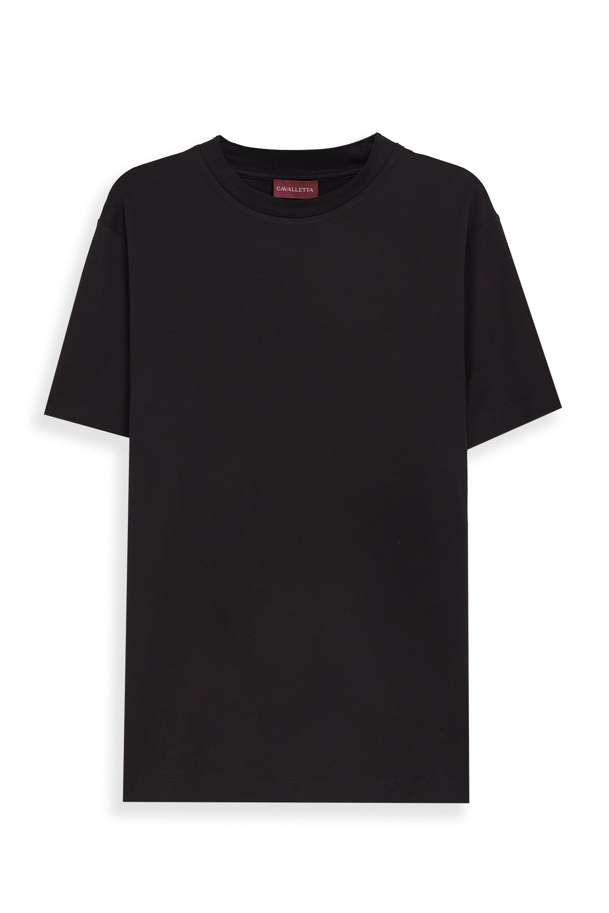Black Mercerized Supima T-shirt