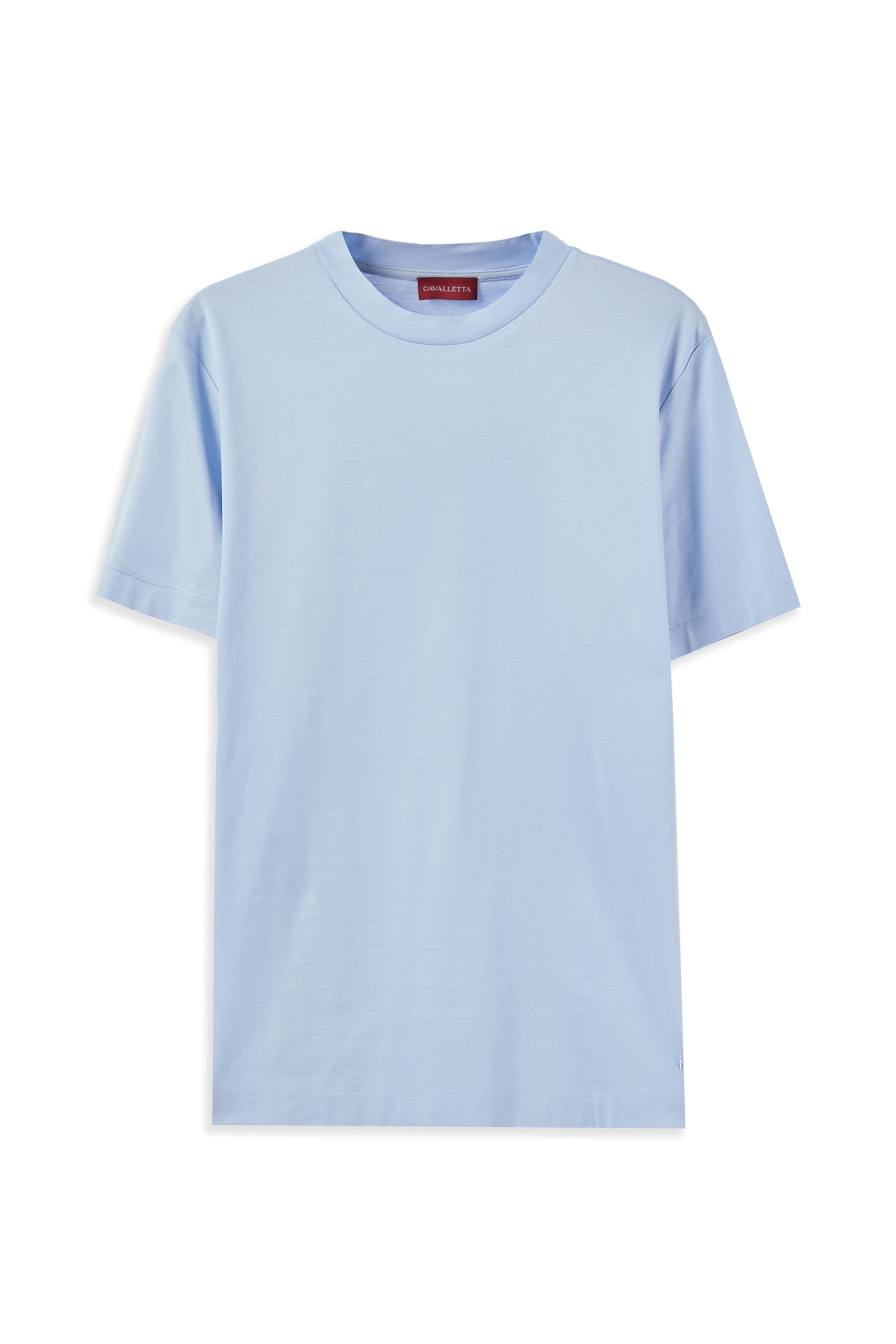 Baby Blue Mercerized Supima T-shirt