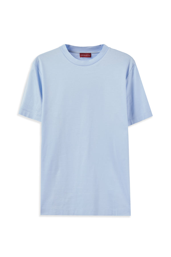 Baby Blue Mercerized Supima T-shirt