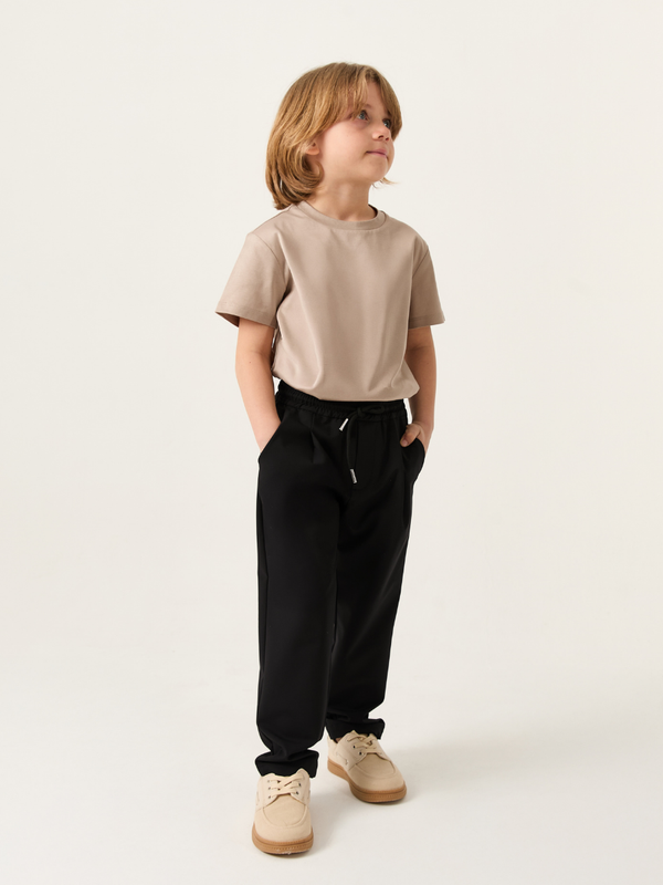Kids Casual Tech Pants Black