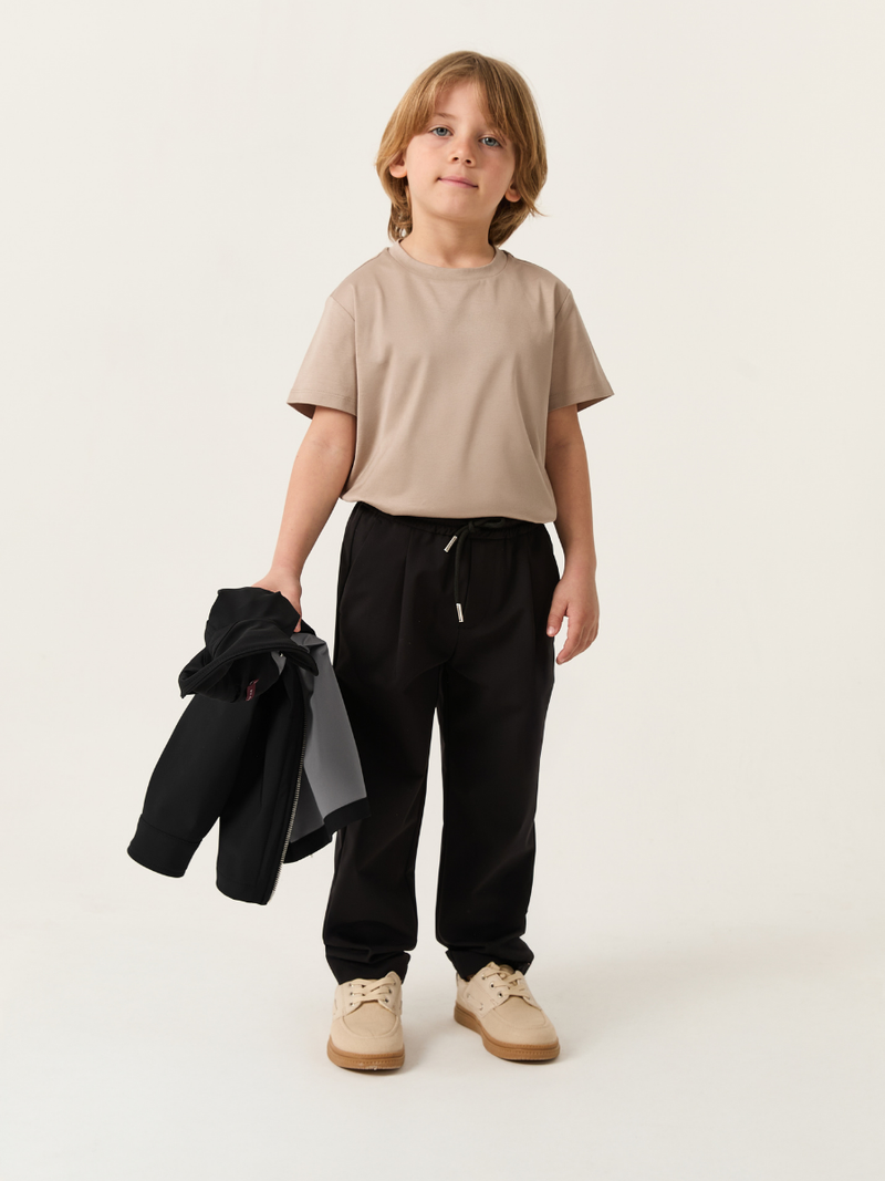 Kids Casual Tech Pants Black