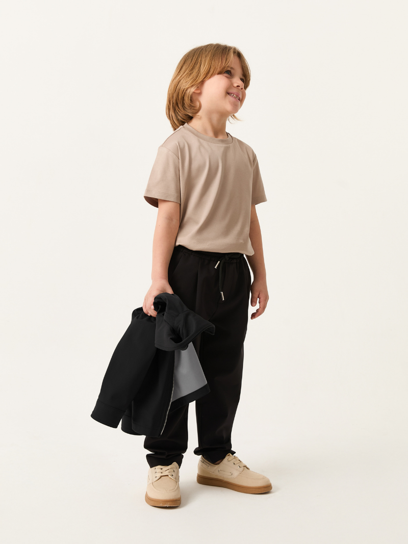 Kids Casual Tech Pants Black