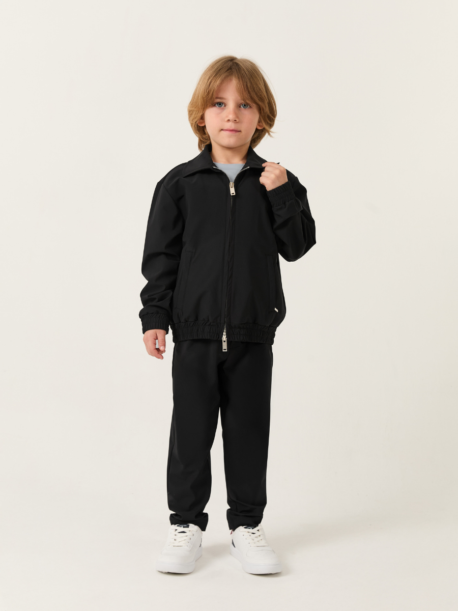 Cavalletta Kids Tech Tracksuit Black