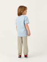 Cavalletta Kids T-shirt – Mercerized Supima Baby Blue