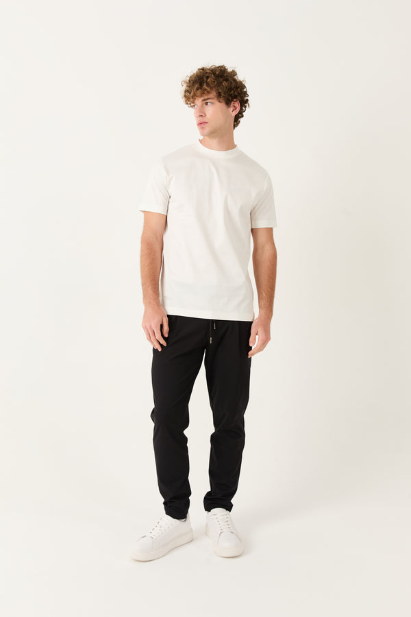 White Mercerized Supima T-shirt