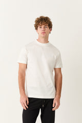 White Mercerized Supima T-shirt