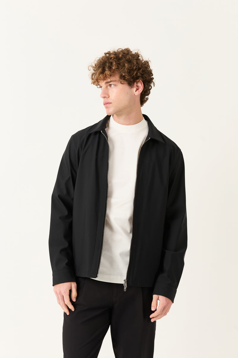 Cavalletta Black Overshirt – DUNO-2 Edition
