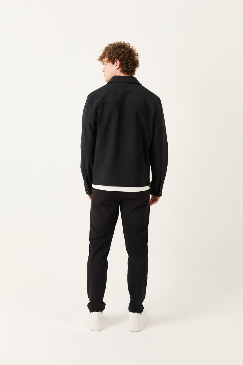 Cavalletta Black Overshirt – DUNO-2 Edition