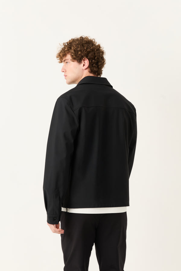 Cavalletta Black Overshirt – DUNO-2 Edition