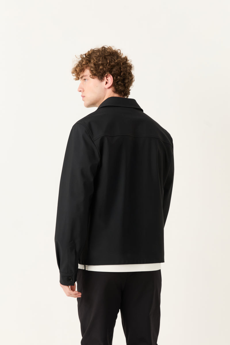 Cavalletta Black Overshirt – DUNO-2 Edition