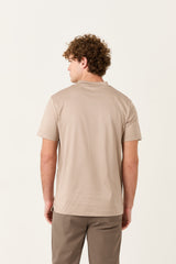Sand Mercerized Supima T-shirt