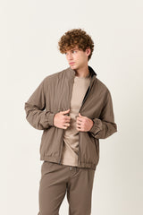 Sand Marfil Windbreaker – Double-Sided Kiton Fabric