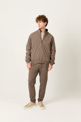 Sand Marfil Windbreaker – Double-Sided Kiton Fabric