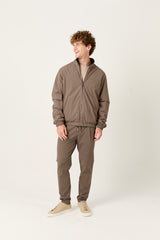 Sand Marfil Windbreaker – Double-Sided Kiton Fabric