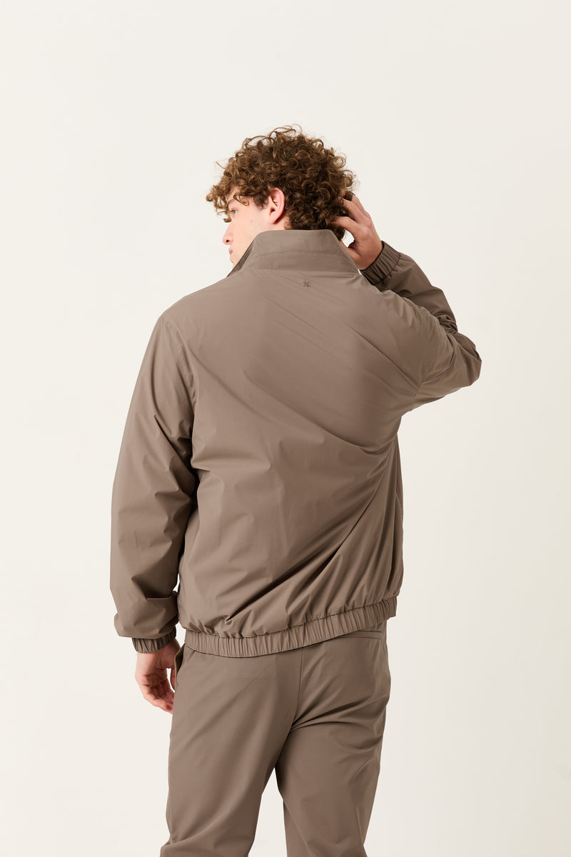 Sand Marfil Windbreaker – Double-Sided Kiton Fabric
