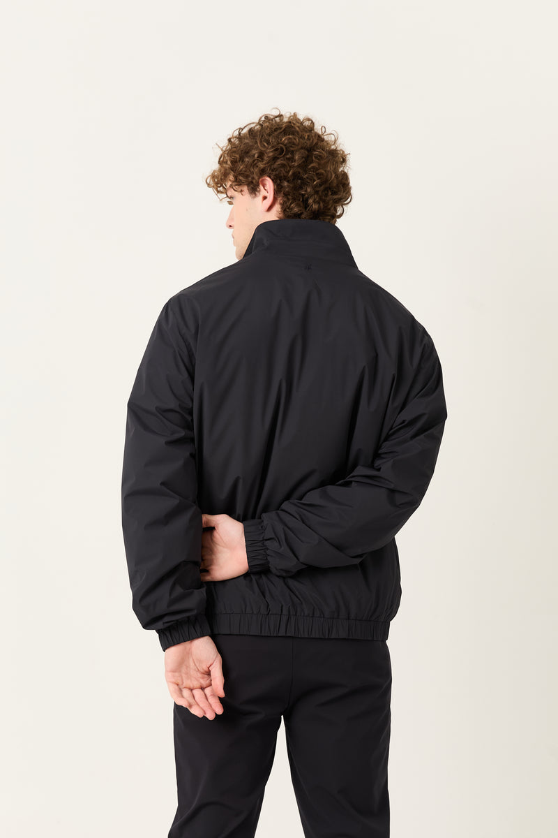 Navy Marfil Windbreaker – Double-Sided Kiton Fabric