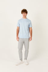 Baby Blue Mercerized Supima T-shirt