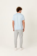 Baby Blue Mercerized Supima T-shirt