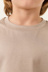 Cavalletta Kids T-shirt – Mercerized Supima Sand