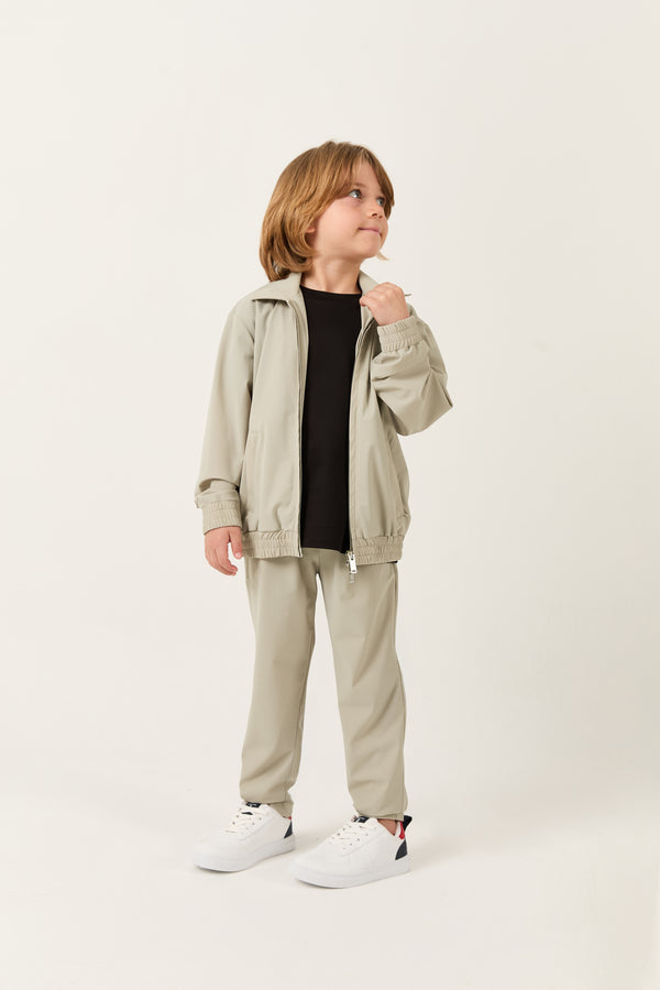 Cavalletta Kids Tech Tracksuit Beige