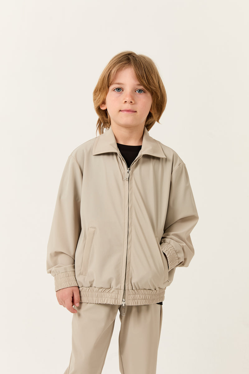 Cavalletta Kids Tech Tracksuit Beige