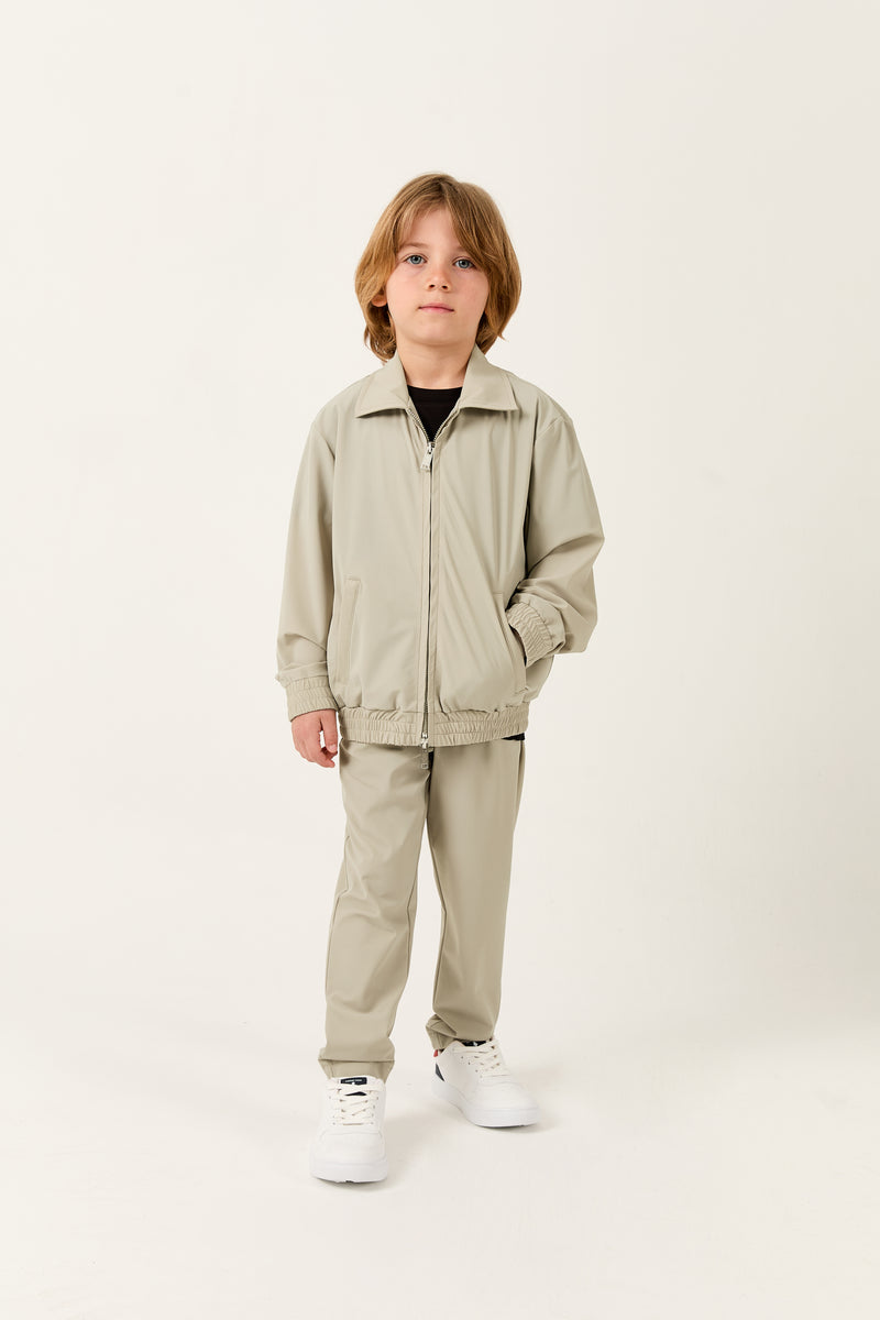 Cavalletta Kids Tech Tracksuit Beige