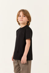 Cavalletta Kids T-shirt – Mercerized Supima Black