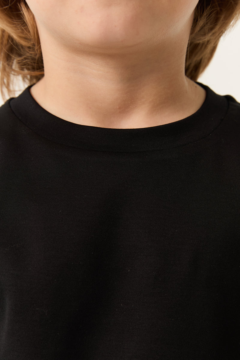 Cavalletta Kids T-shirt – Mercerized Supima Black