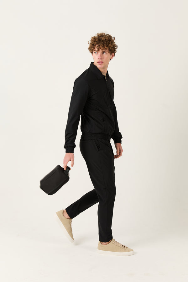 Cavalletta Black Tech Tracksuit – Marfil Edition