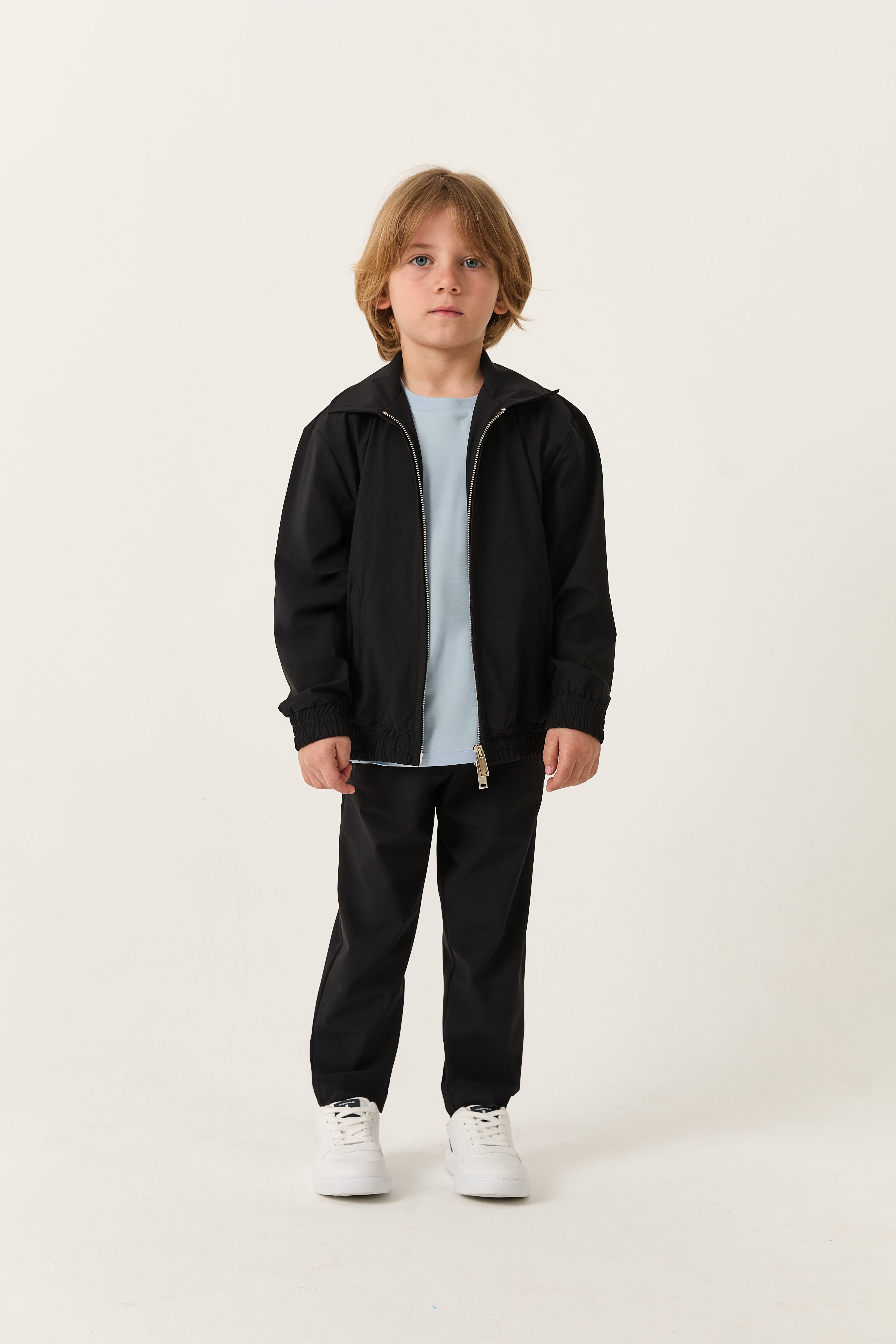 Cavalletta Kids Tech Tracksuit Black